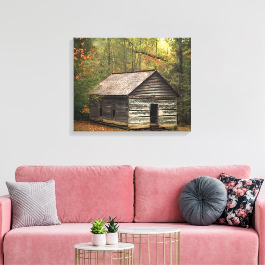 Little Greenbrier School Leinwand (Insitu (Wohnzimmer))