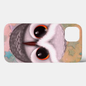 Little Grumpy Horned Owl Illustration Case-Mate iPhone Hülle (Rückseite (Horizontal))