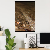 Little Gunpulver River Wave #5504 Poster (Heimbüro)