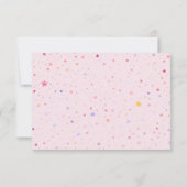 Little Gymnast Birthday Party Foto Dankeskarte (Rückseite)