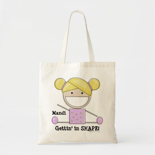 Little Gymnast Girl-Shape-Up-Tasche Tragetasche (Vorne)