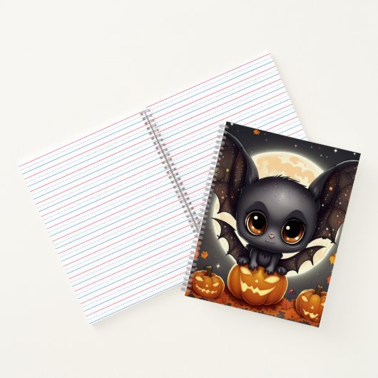 Little Halloween Bat Notizblock (Innenseite)