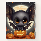 Little Halloween Bat Notizblock (Rückseite)