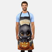 Little Halloween Bat Schürze (Getragen)