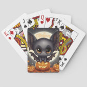 Little Halloween Bat Spielkarten (Rückseite)