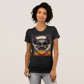 Little Halloween Bat T-Shirt (Vorne ganz)
