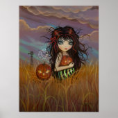 Little Halloween Fairy Poster Print (Vorne)