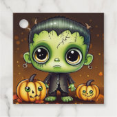 Little Halloween Frankenstein Geschenkanhänger (Vorderseite)