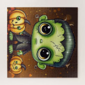 Little Halloween Frankenstein Puzzle (Horizontal)