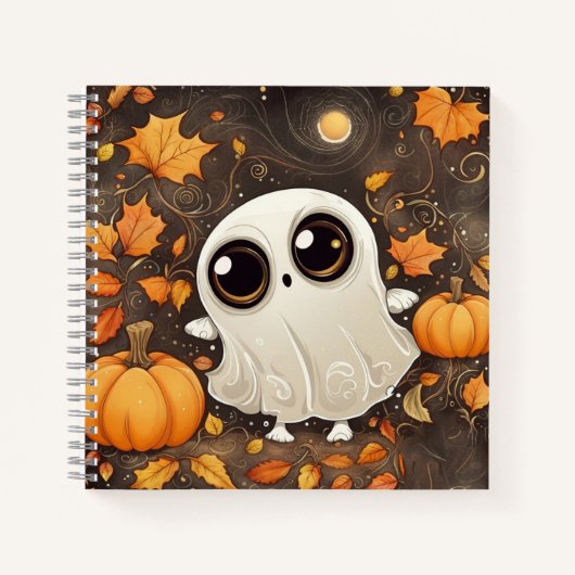 Little Halloween Ghost Notizblock (Vorderseite)