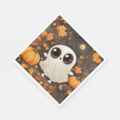 Little Halloween Ghost Serviette (Ecke)