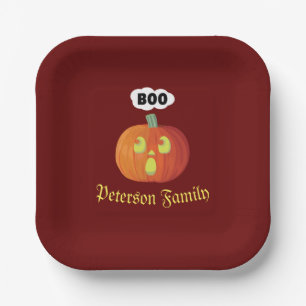 Little Halloween Pumpkin Boo Paper Teller