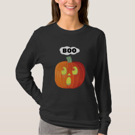 Little Halloween Pumpkin Boo T - Shirt