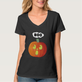 Little Halloween Pumpkin Boo T - Shirt
