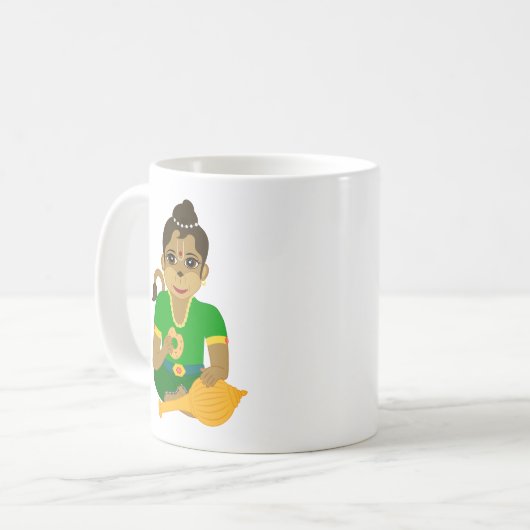 Little Hanuman Kaffeetasse (Vorderseite Links)