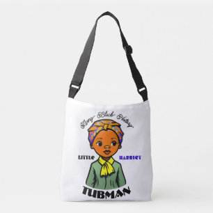 Little Harriet Tubman lebt schwarze Geschichte Tragetaschen Mit Langen Trägern