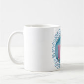 Little Havanese auf Türkis Sofa Kaffeetasse (Links)