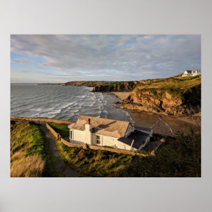 Little Haven, Pembrokeshire, Wales, UK Poster