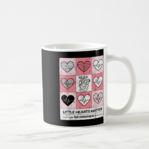 Little Hearts Chd Awareness Heart Anatomy Valentin Kaffeetasse