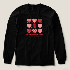 Little Hearts Matter CHD Awareness Month February Tri-Blend Shirt
