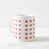 Little hearts mug kaffeetasse (Vorderseite Links)