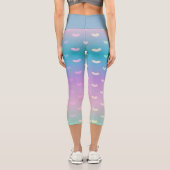 Little Hearts Pastel High Waisted Capris (Rückseite)