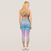 Little Hearts Pastel High Waisted Capris (Rückseite)