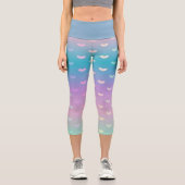 Little Hearts Pastel High Waisted Capris (Vorderseite)