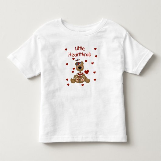 Little Heartthrob Boy Bar Kleinkind T-shirt (Vorderseite)