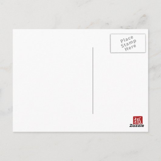 Little Helper Postcard Postkarte (Rückseite)