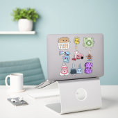 🧼 Little Helpers: Housecleaning Sticker Set (Laptop auf Schreibtisch)