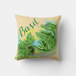 Little Herb Garden Dragon~Basil Kissen