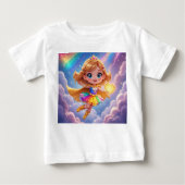 Little Hero, Big Dreams Baby T-shirt (Vorderseite)