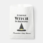 Little Hexe braut Halloween-Schwangerschaft Geschenktütchen (Vorderseite)