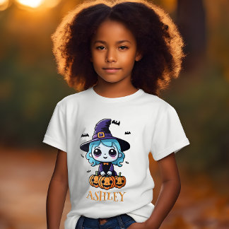 Little Hexenkids Halloween-Teemaschine T-Shirt