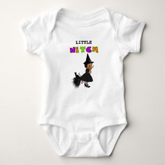 Little Hexenmeister Halloween Bodysuit-T - Shirt (Vorderseite)