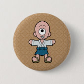Little Hitotsume-kozo Yokai Button (Vorderseite)