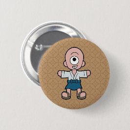 Little Hitotsume-kozo Yokai Button