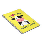 Little Holstein Kuh Lieben Sie sehr! Notizblock (Rechte Seite)