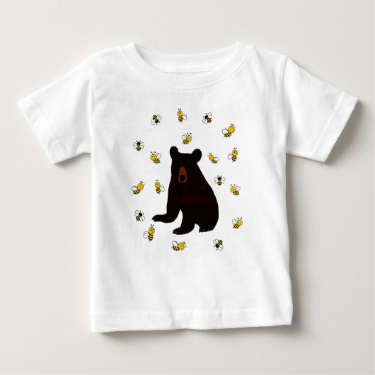 Little Honey Bear Baby T-shirt (Vorderseite)