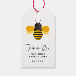 Little Honey Bee Baby Shower Danke Geschenkanhänger