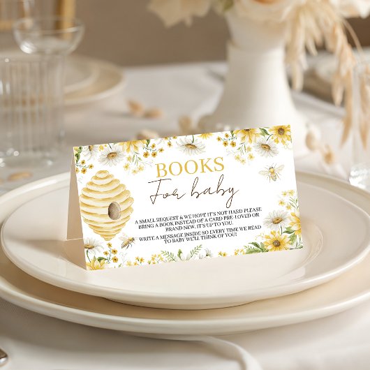 Little Honey Bee Books for Baby Request Begleitkarte