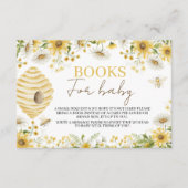 Little Honey Bee Books for Baby Request Begleitkarte (Vorderseite)