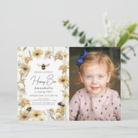 Little Honey Bee Chamomile Birthday Foto