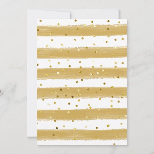 Little Honey Bee Theme Kinderdusche Einladung (Rückseite)