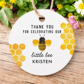 Little Honey Bee Vielen Dank für Ihre Unterstützun Geschenkanhänger