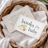 Little Honey Books For Baby Bee Baby Shower Begleitkarte