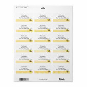 Little Honey Labels Adressaufkleber (Vorne)