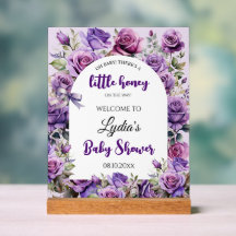 Little Honey Lila Rose Baby Dusche Willkommen