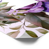 Little Honey Lila Rose Baby Dusche Willkommen Poster (Ecke)